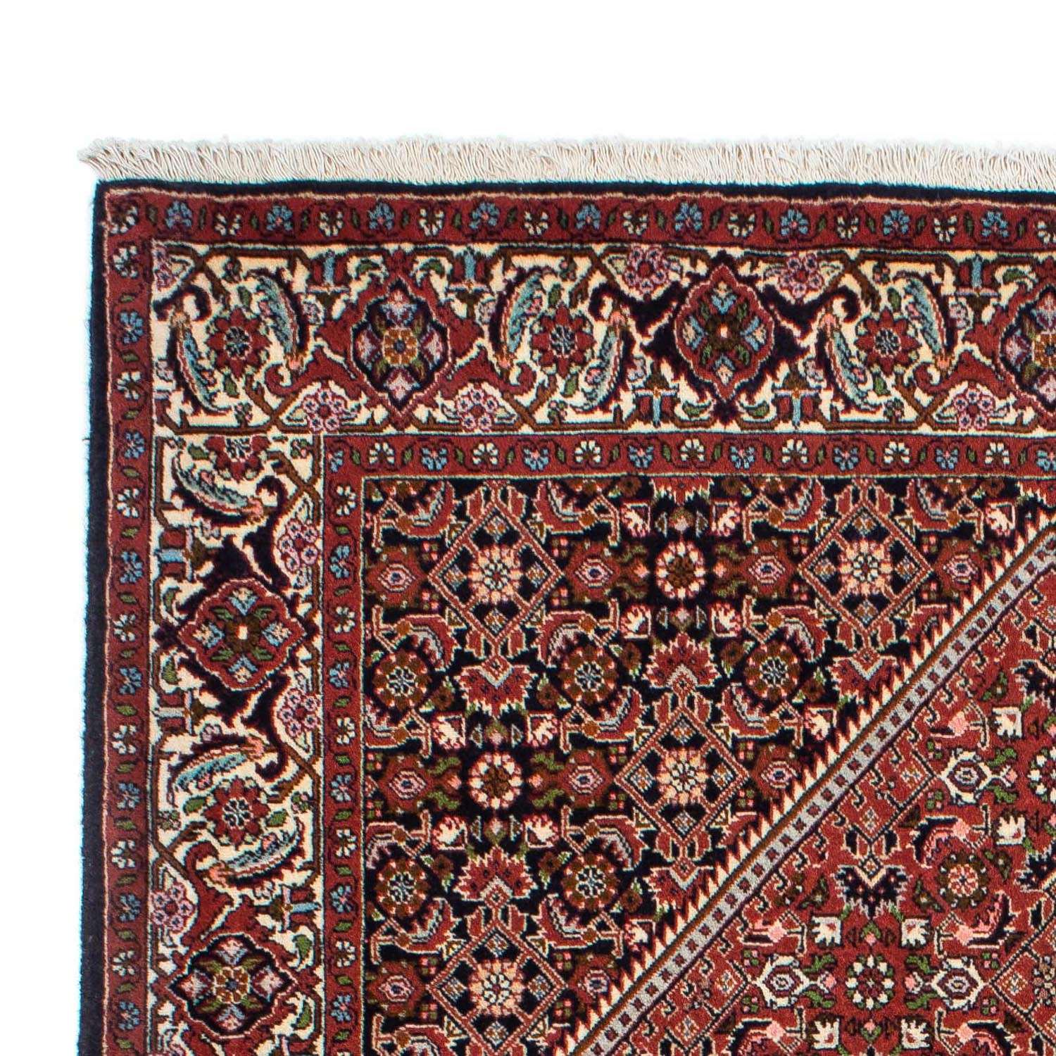 Dywan perski - Bijar - 224 x 140 cm - czerwony