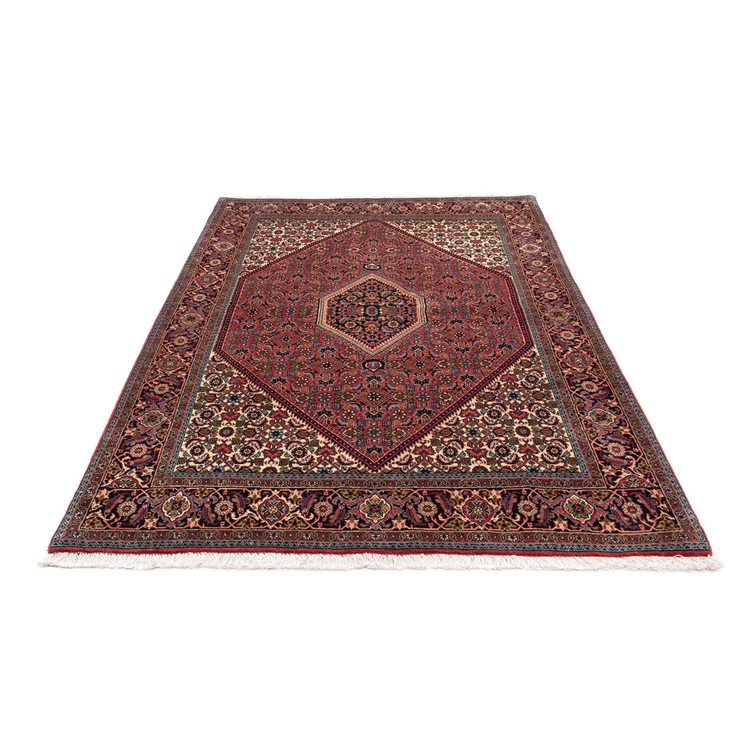 Tapis persan - Bidjar - 212 x 140 cm - rouge