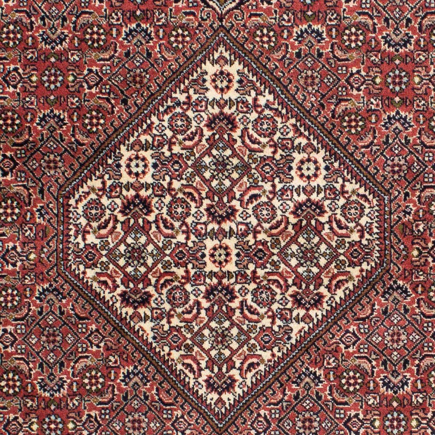 Dywan perski - Bijar - 225 x 143 cm - czerwony