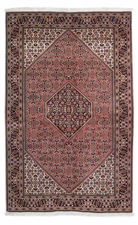 Alfombra persa - Bidjar - 234 x 142 cm - rojo