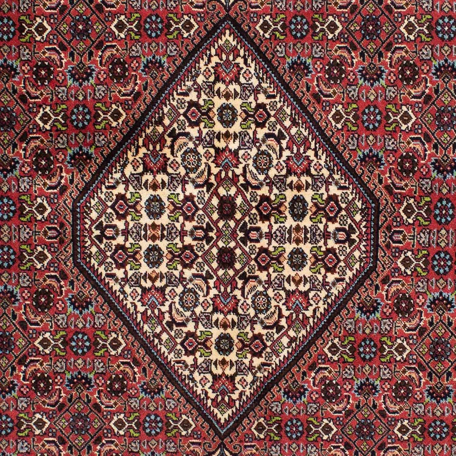 Tapete Persa - Bijar - 225 x 141 cm - vermelho