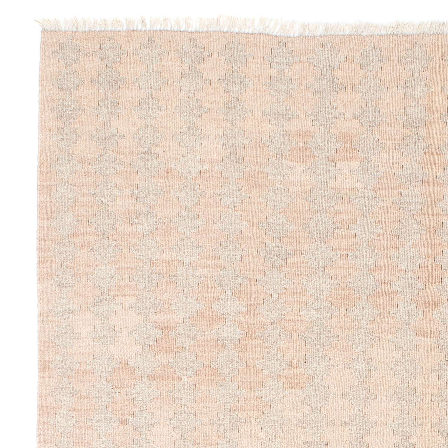 Kelim matta - trendig - 223 x 132 cm - beige