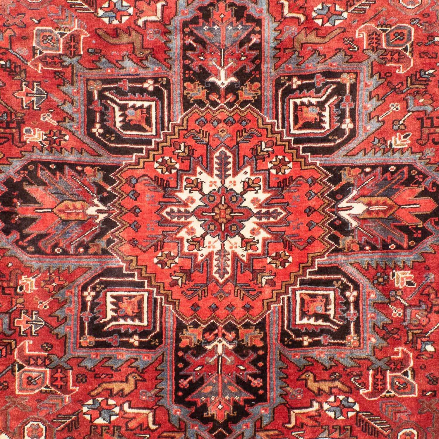 Tapis persan - Nomadic - 300 x 215 cm - rouge