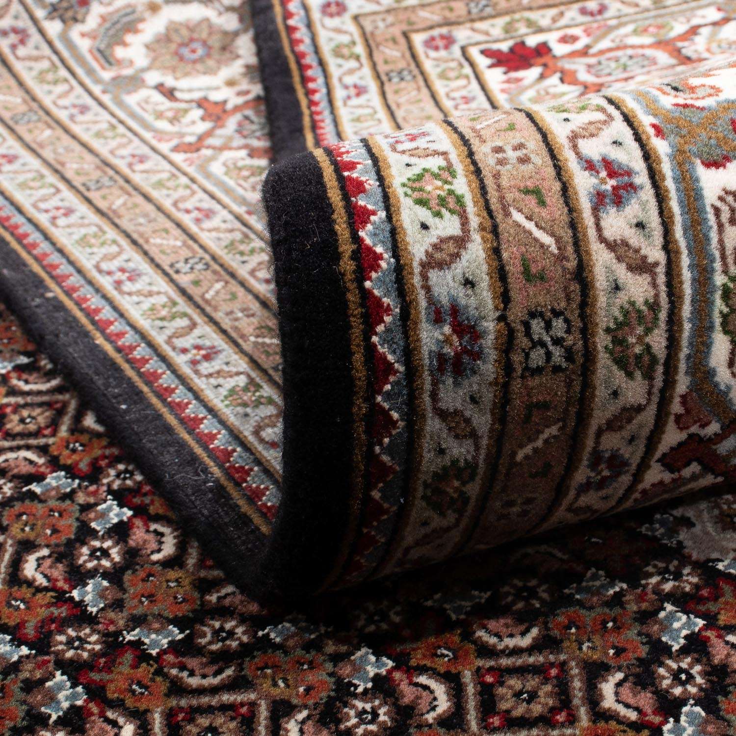 Perzisch tapijt - Tabriz - 253 x 203 cm - donkerblauw