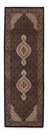 Tapis de couloir Tapis persan - Tabriz - 251 x 82 cm - bleu foncé