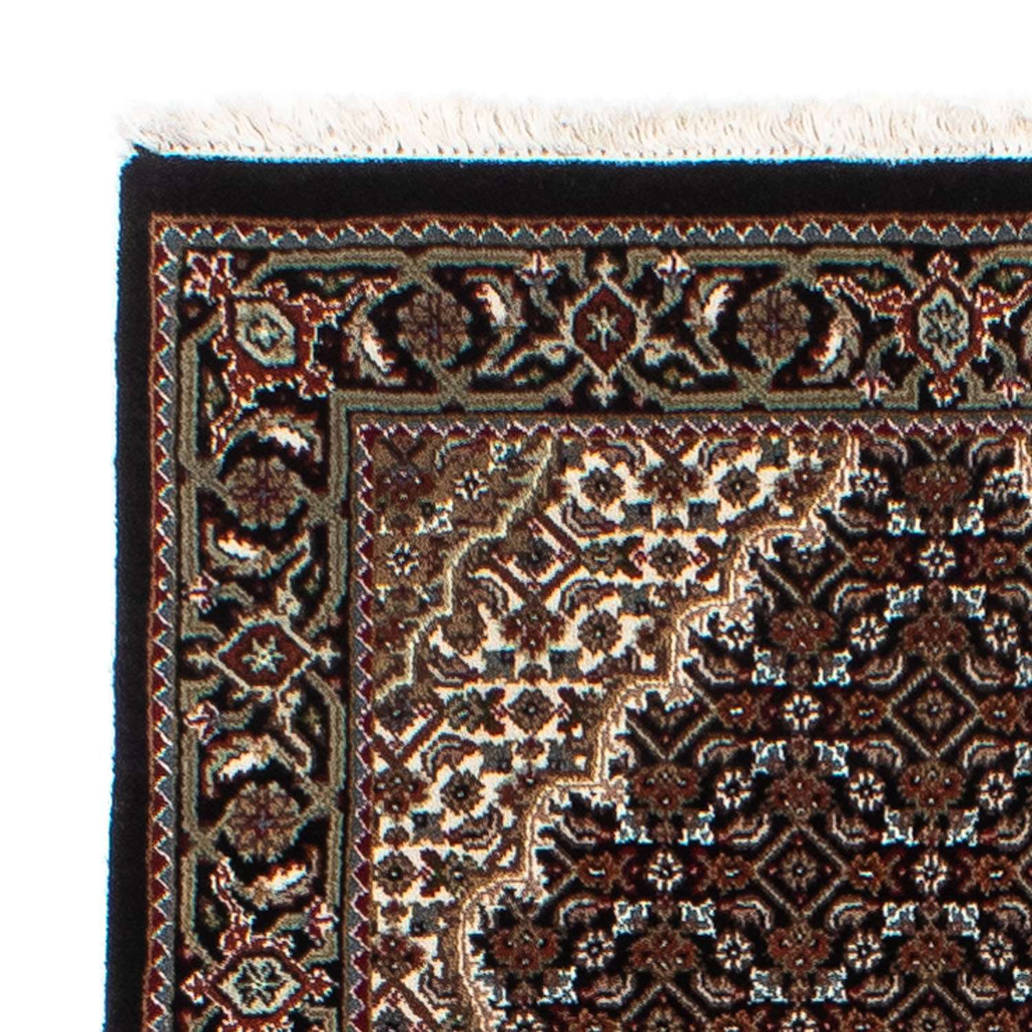 Løber Persisk tæppe - Tabriz - 195 x 79 cm - mørkeblå