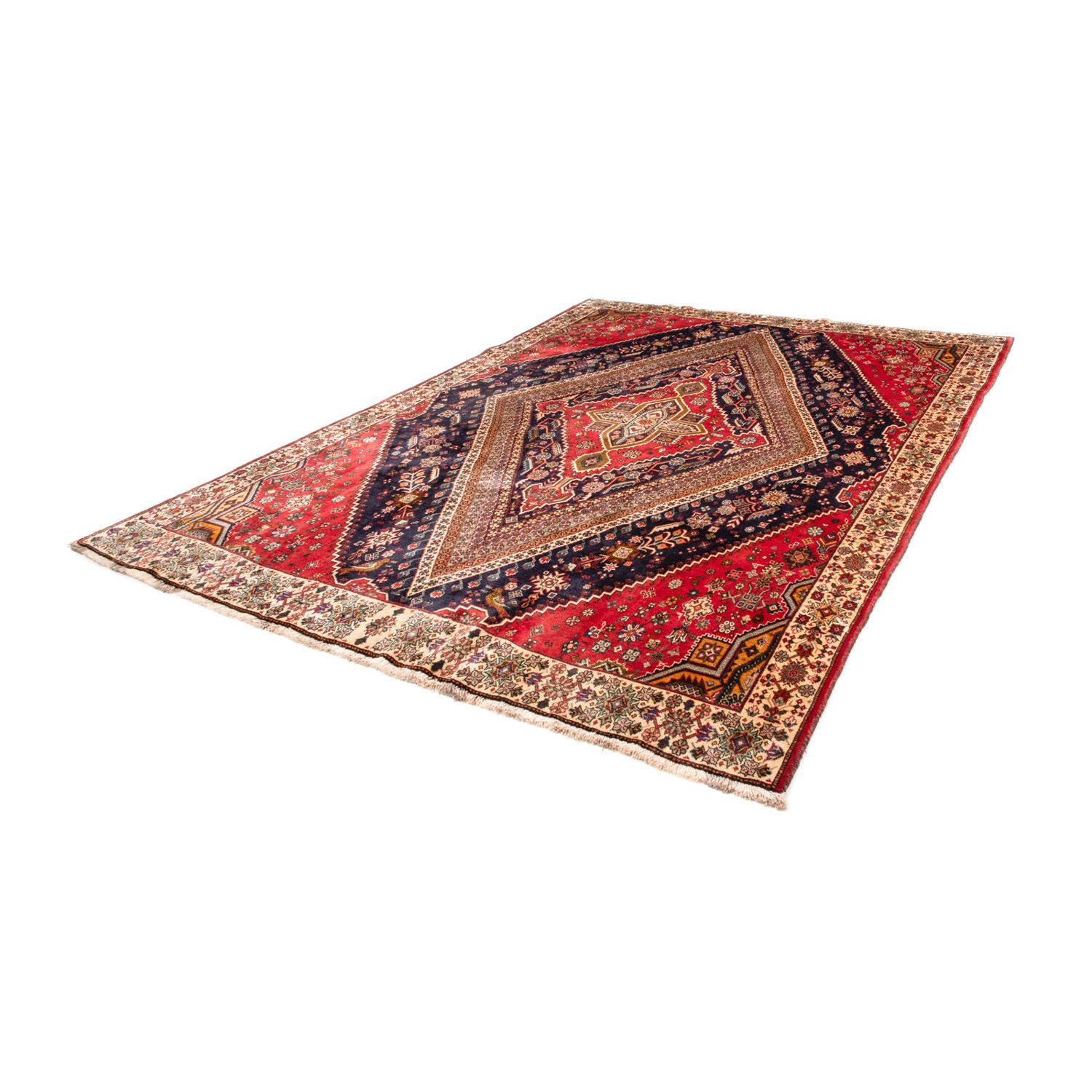 Tapis persan - Nomadic - 315 x 220 cm - rouge