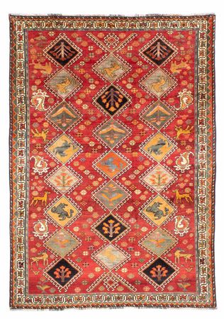 Perser Rug - Nomadic - 289 x 205 cm - red