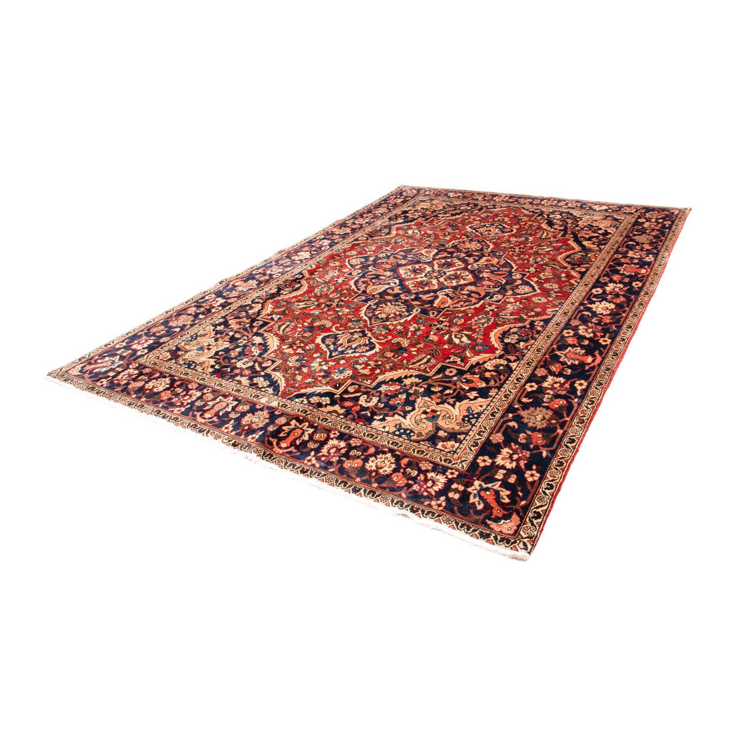 Tapis persan - Nomadic - 303 x 205 cm - rouge