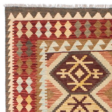 Kelimteppe - Orientalsk - 201 x 153 cm - beige