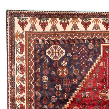 Tapis persan - Nomadic - 312 x 216 cm - rouge foncé