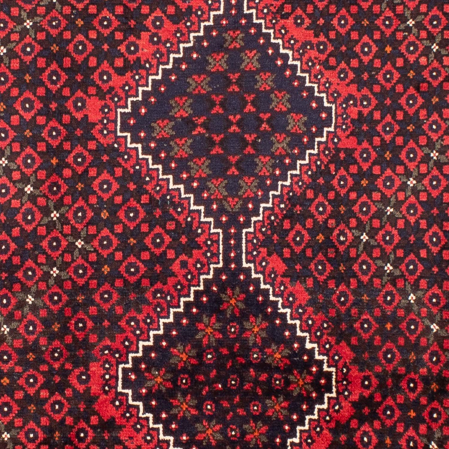 Tapete Persa - Nomadic - 295 x 200 cm - vermelho escuro