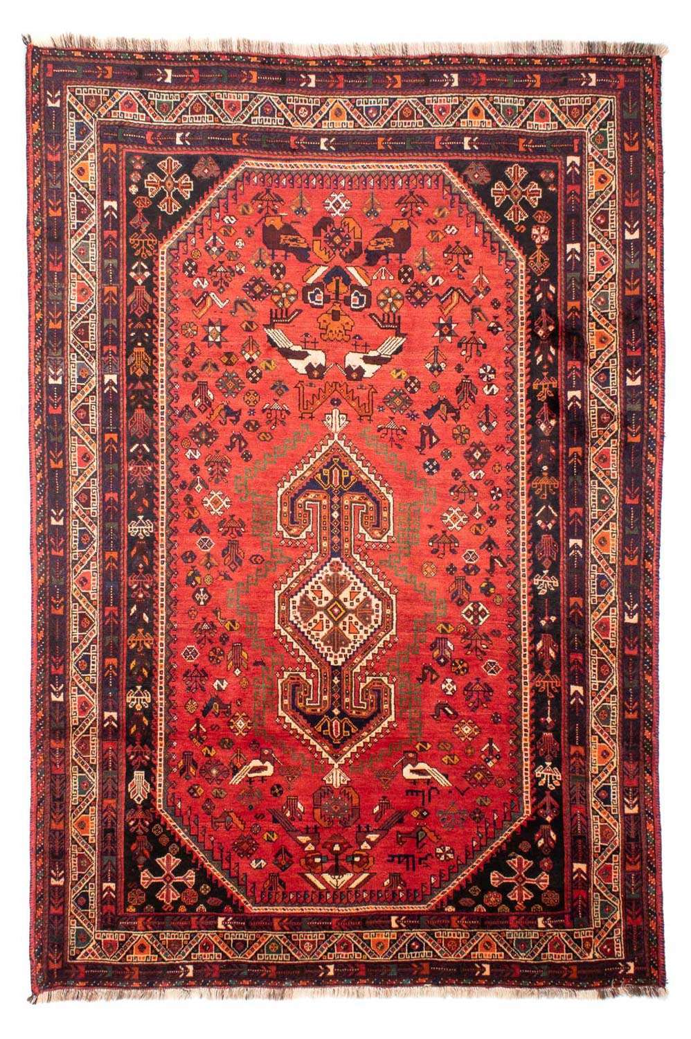 Tapete Persa - Nomadic - 305 x 205 cm - vermelho