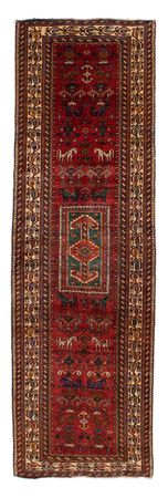 Runner Perser Rug - Nomadic - 337 x 103 cm - dark red