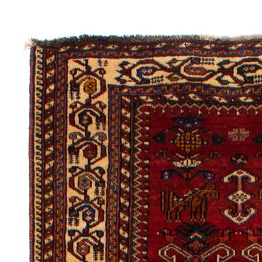 Alfombra de pasillo Alfombra persa - Nómada - 337 x 103 cm - rojo oscuro