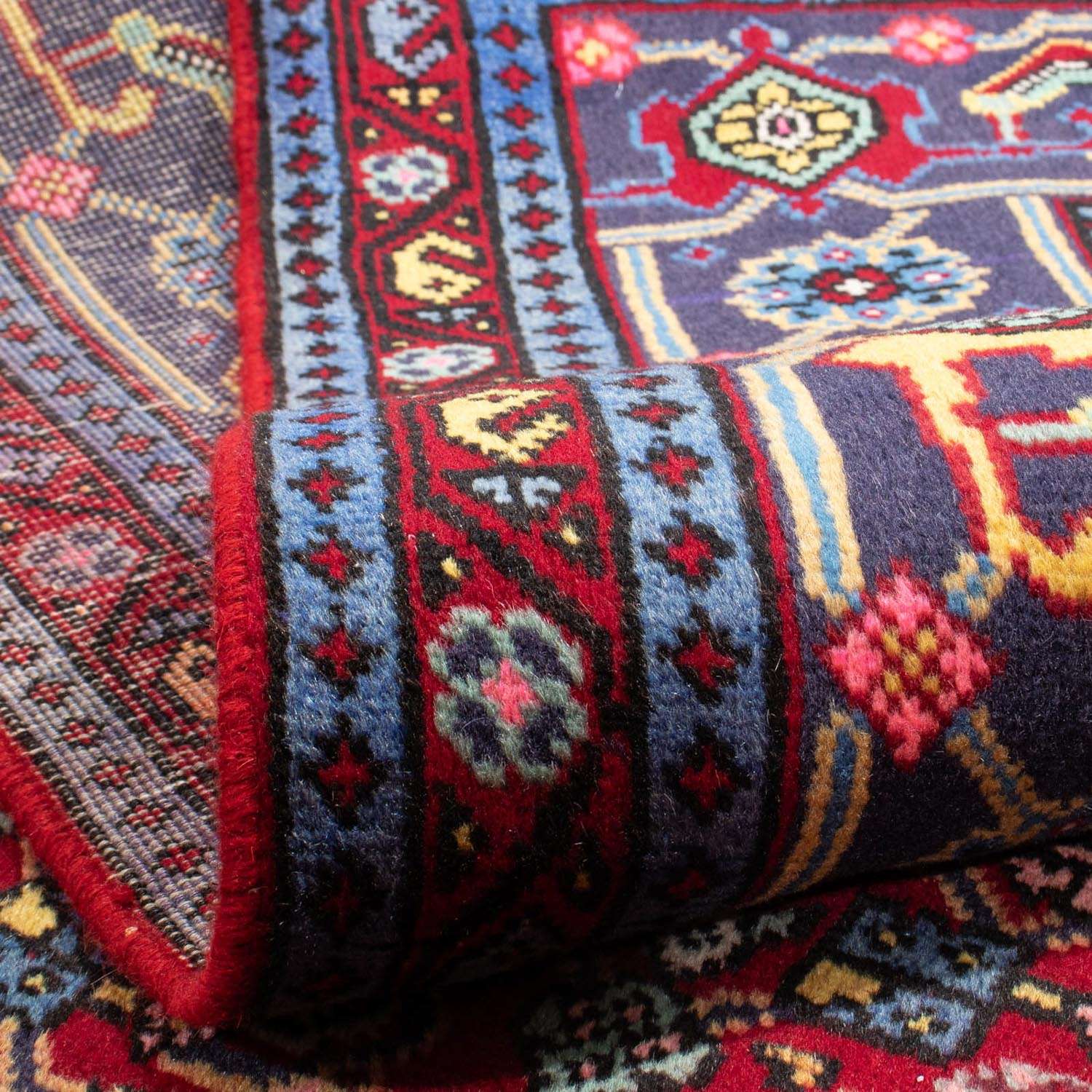 Persisk teppe - Nomadisk - 292 x 190 cm - rød
