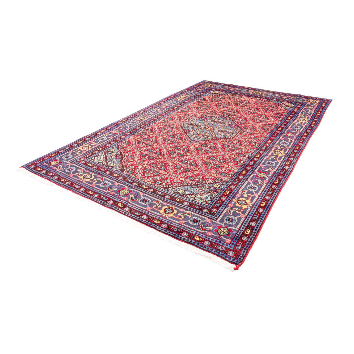 Perský koberec - Nomádský - 292 x 190 cm - červená
