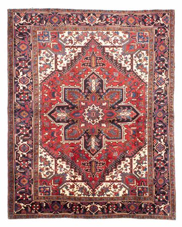 Perser Rug - Nomadic - 262 x 203 cm - red