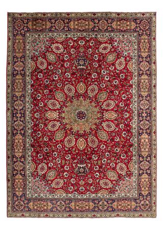 Dywan perski - Tabriz - 295 x 210 cm - czerwony