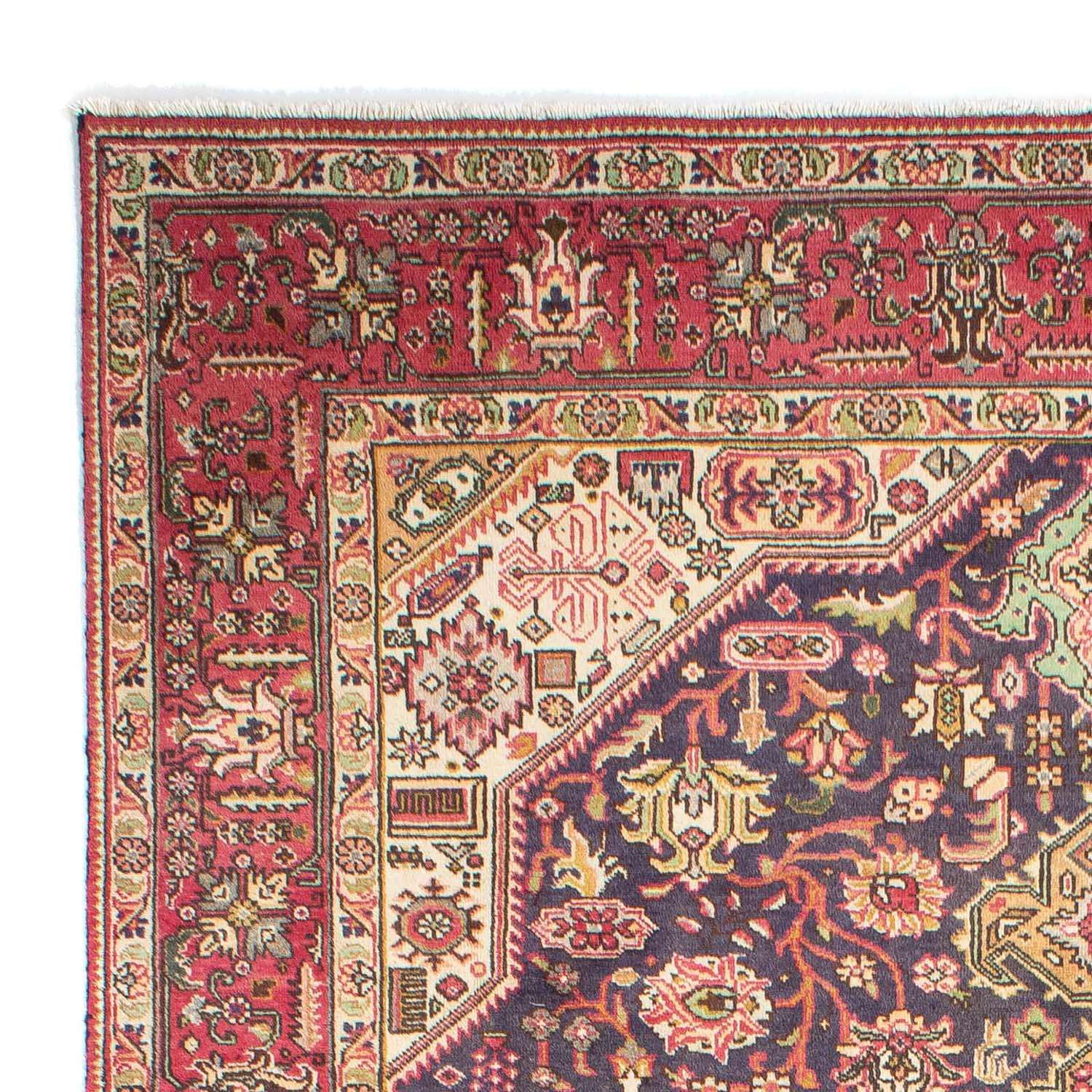 Persisk matta - Tabriz - 287 x 200 cm - ljusröd