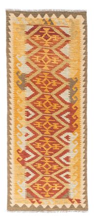 Runner Kelim Carpet - orientalisk matta - 187 x 73 cm - rost