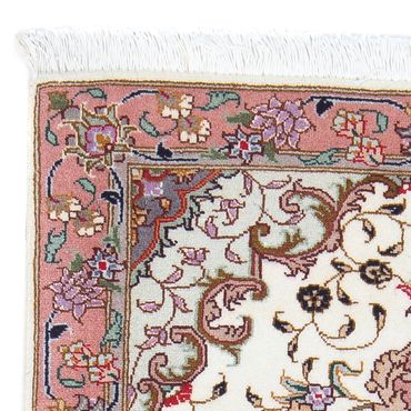 Perzisch tapijt - Tabriz - Royal - 90 x 60 cm - beige