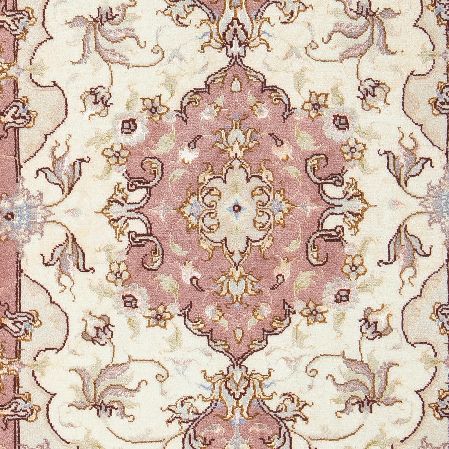 Tappeto Persero - Tabriz - Reale - 89 x 62 cm - beige