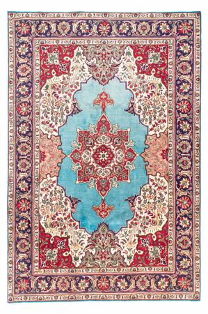 Dywan perski - Tabriz - 300 x 203 cm - turkusowy