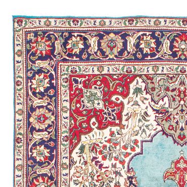 Tapis persan - Tabriz - 300 x 203 cm - turquoise