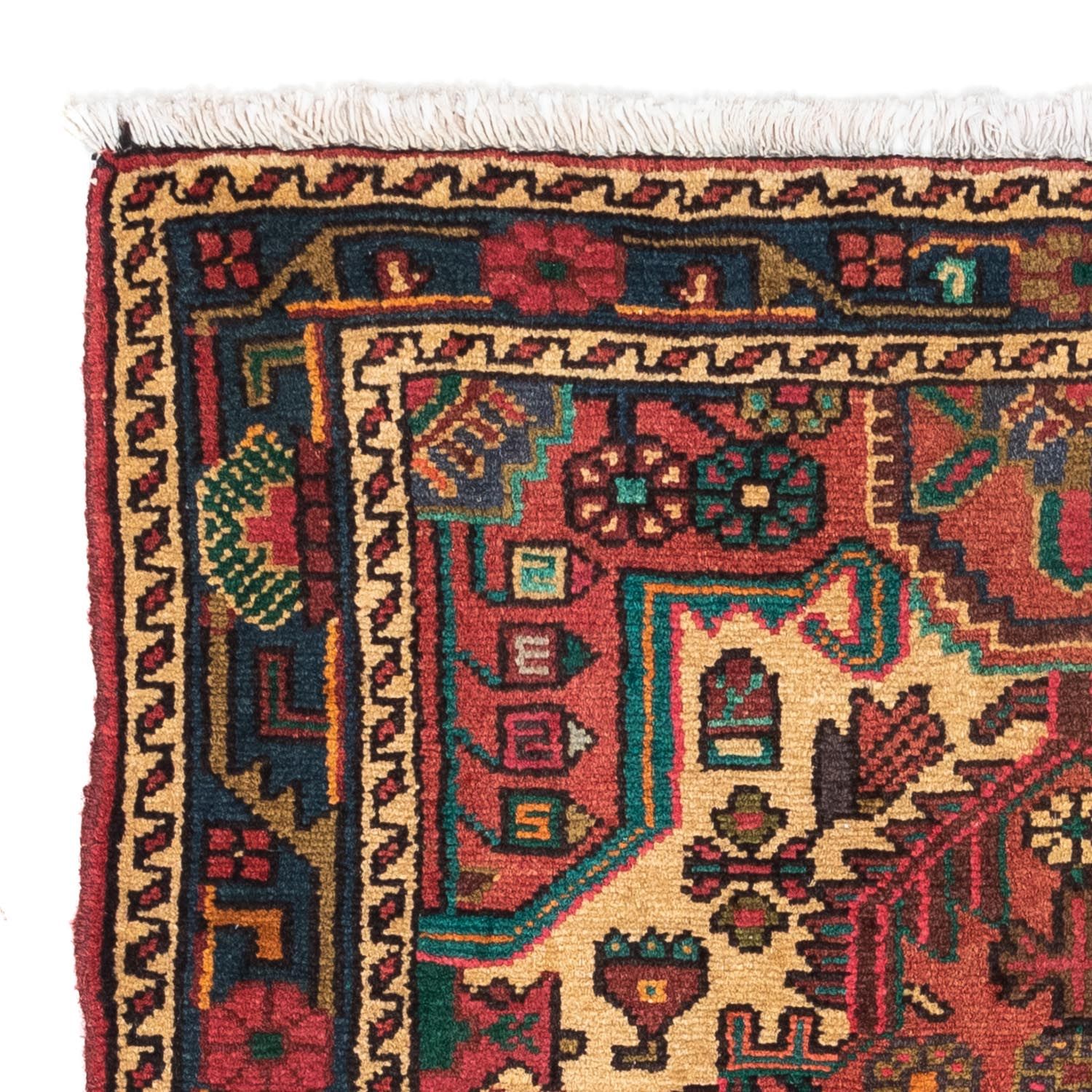 Tapis persan - Nomadic - 130 x 80 cm - rouge