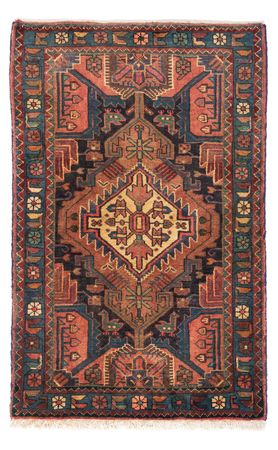 Perser Rug - Nomadic - 126 x 80 cm - light red