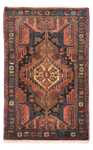 Persisk teppe - Nomadisk - 126 x 80 cm - lys rød
