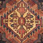 Persisk tæppe - Nomadisk - 126 x 80 cm - lysrød