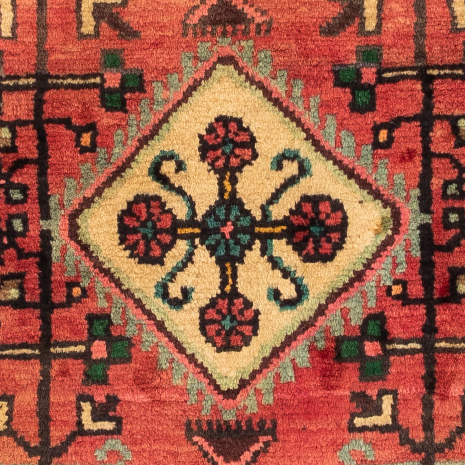 Tapis persan - Nomadic - 140 x 82 cm - rouge