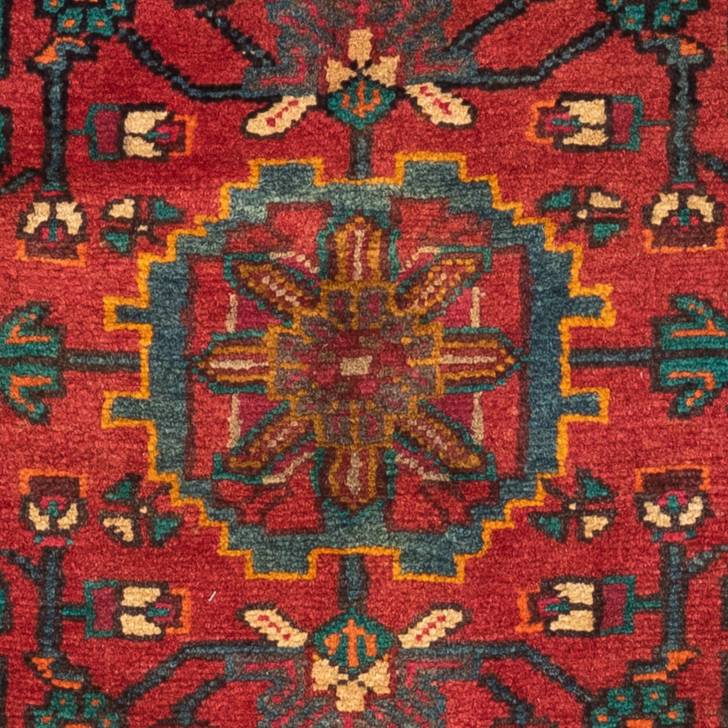 Tapis persan - Nomadic - 126 x 85 cm - rouge