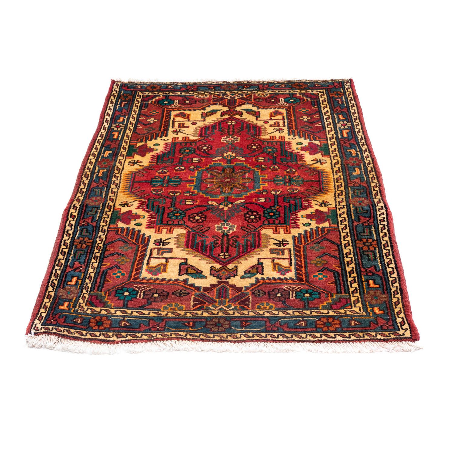 Perser Rug - Nomadic - 126 x 85 cm - red