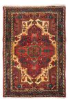 Tapis persan - Nomadic - 126 x 85 cm - rouge