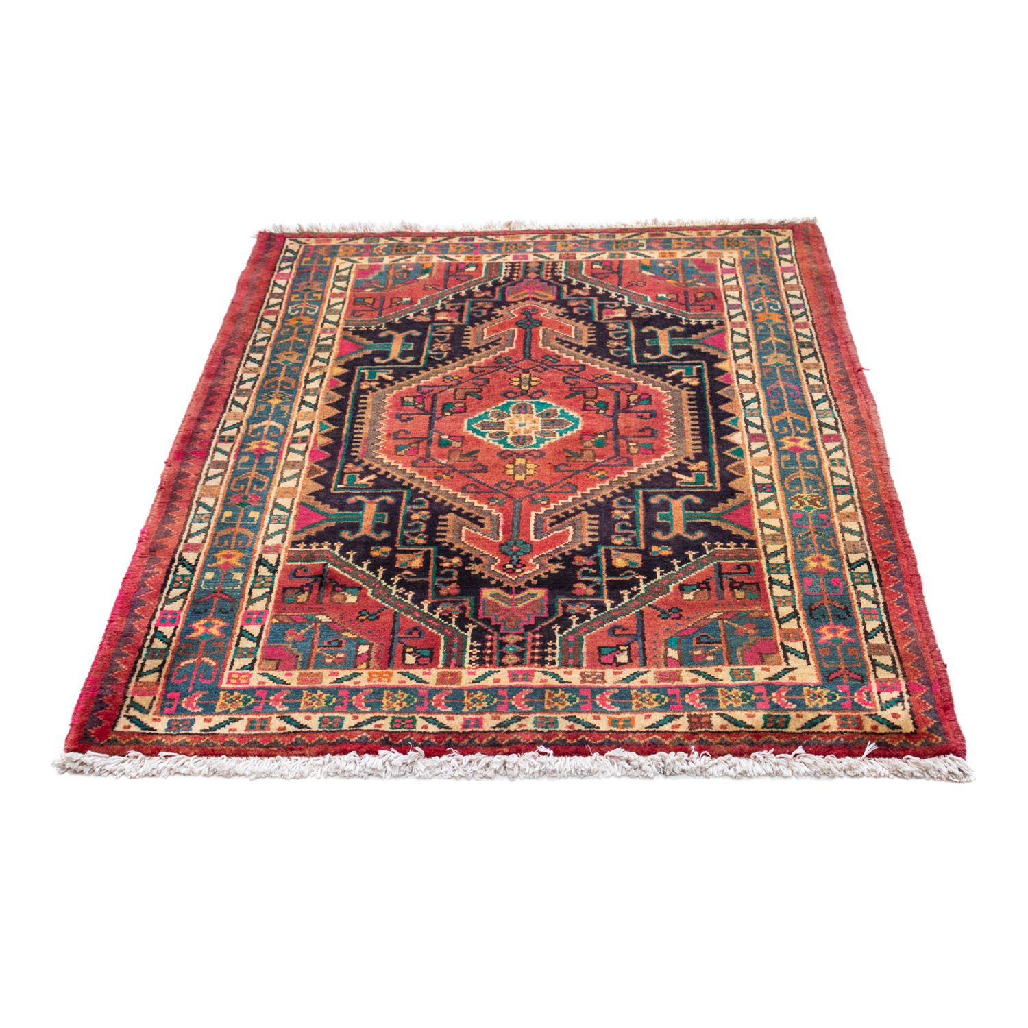 Tapis persan - Nomadic - 130 x 95 cm - rouge