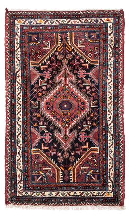 Tapis persan - Nomadic - 126 x 73 cm - rouge clair