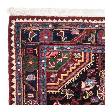 Tapis persan - Nomadic - 126 x 91 cm - bleu foncé