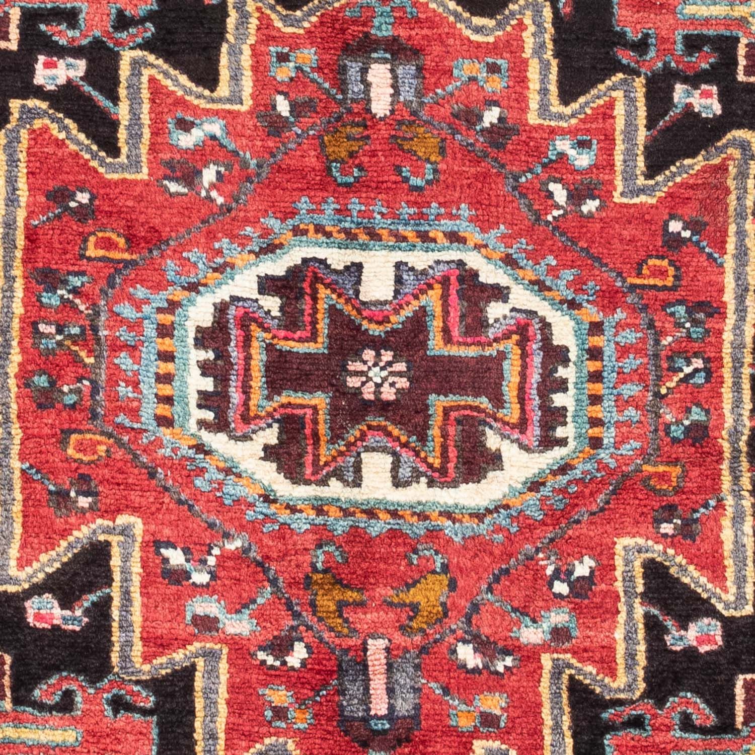 Tapis persan - Nomadic - 130 x 90 cm - rouge