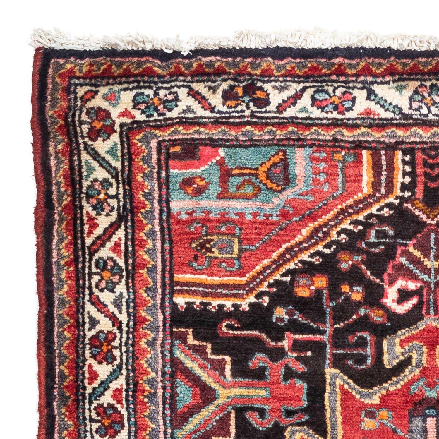 Persisk teppe - Nomadisk - 130 x 90 cm - rød