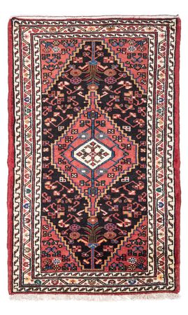 Tapis persan - Nomadic - 130 x 75 cm - rouge clair