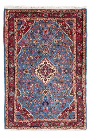 Tapis persan - Nomadic - 157 x 105 cm - bleu