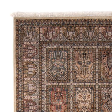 Tapis persan - Ghom - 252 x 195 cm - marron clair