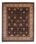 Persisk tæppe - Tabriz - 312 x 244 cm - mørkeblå