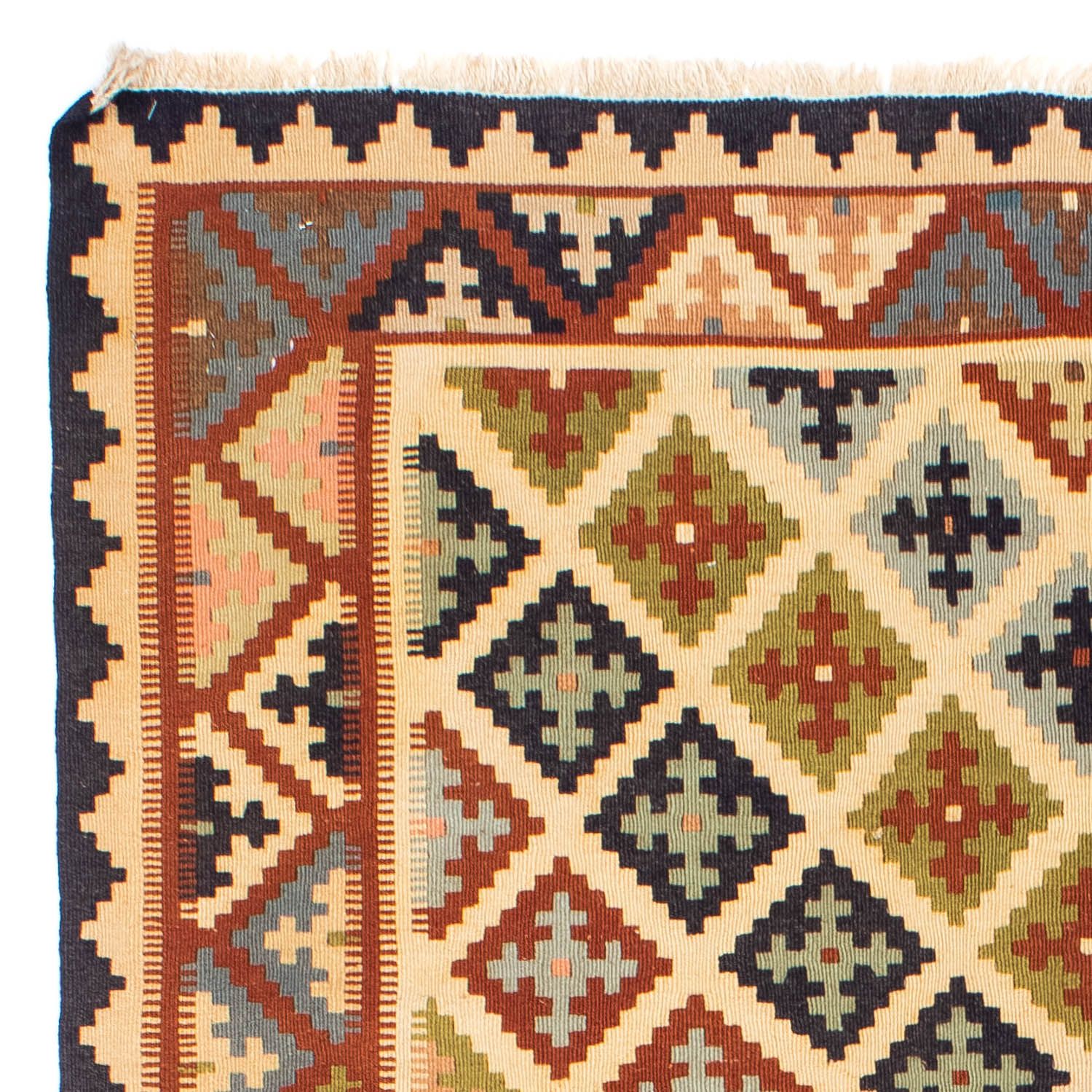 Tappeto Kelim - Orientale - 204 x 129 cm - beige