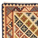 Kelimteppe - Orientalsk - 204 x 129 cm - beige