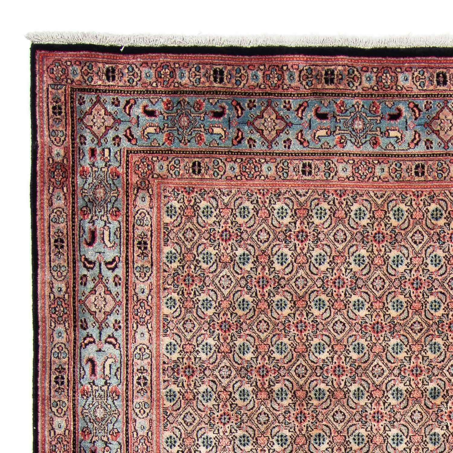 Persisk teppe - klassisk - 296 x 207 cm - lys rød