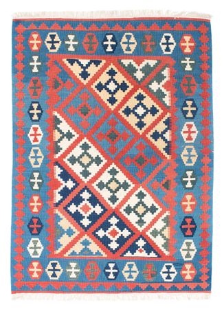 Alfombra Kelim - Oriental - 173 x 125 cm - rojo